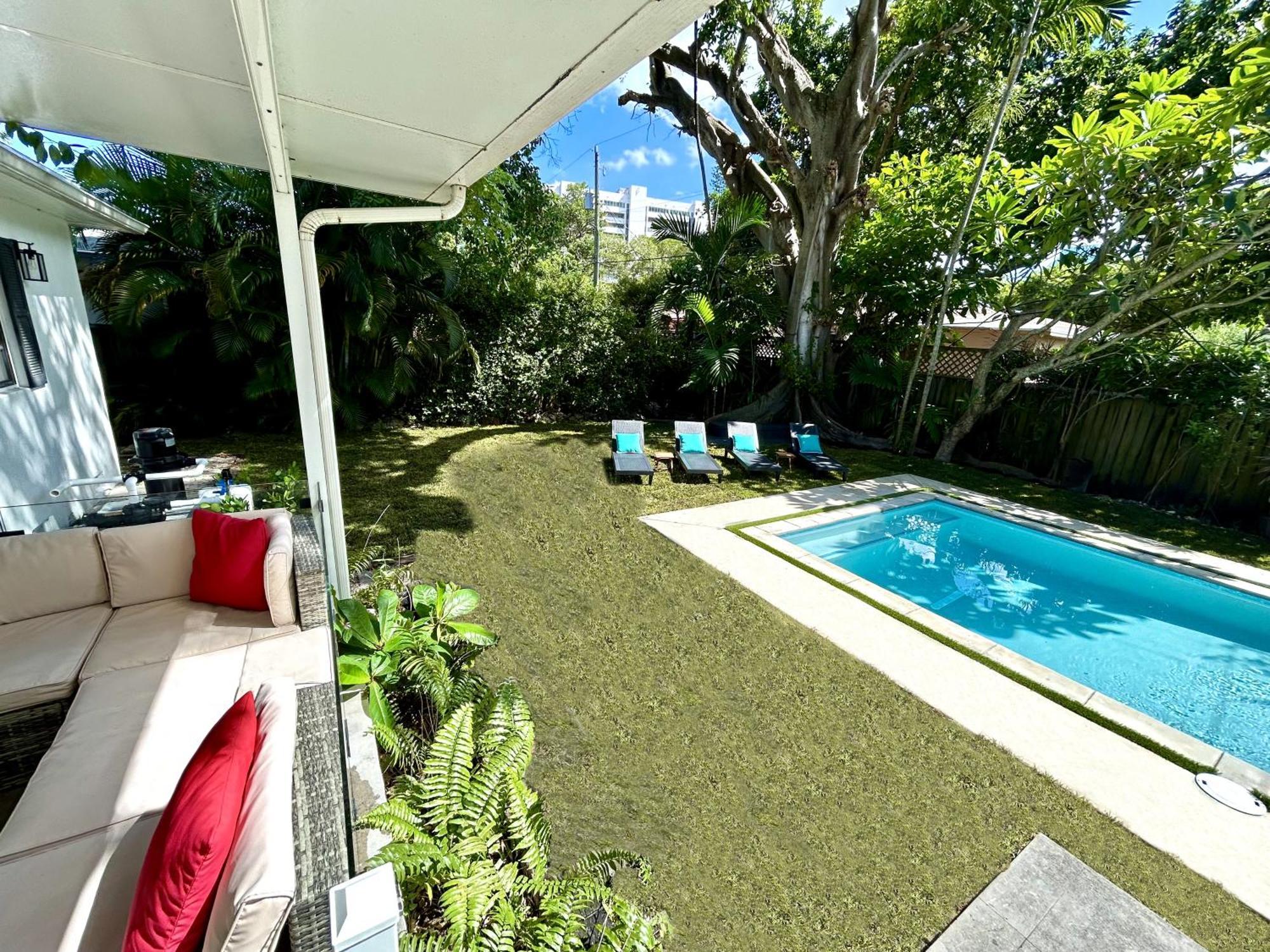 Villa With Pool Design District Miami Exterior photo